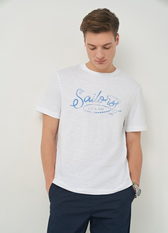 Футболка с принтом