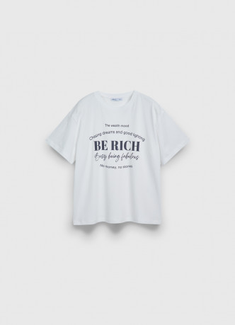 Футболка с принтом