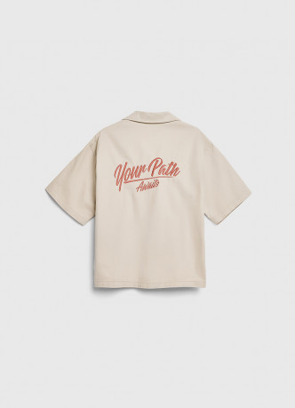 Рубашка с коротким рукавом для мальчиков