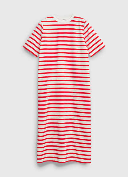 Трикотажное платье, Красный O`Stin LT46B7O02-14, размер 44