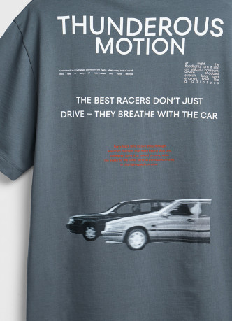 Футболка с принтом