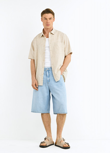 

Шорты из денима, Голубой