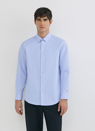 Рубашка из структурной ткани