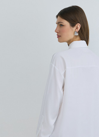 Блузка из сатина