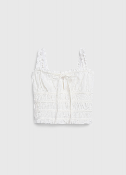 

Топ для девочек, Белый