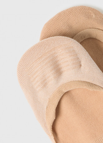 Носки-подследники из хлопка, 2 пары