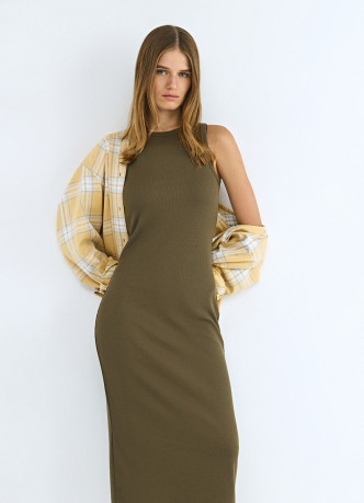 Платье-майка из трикотажа