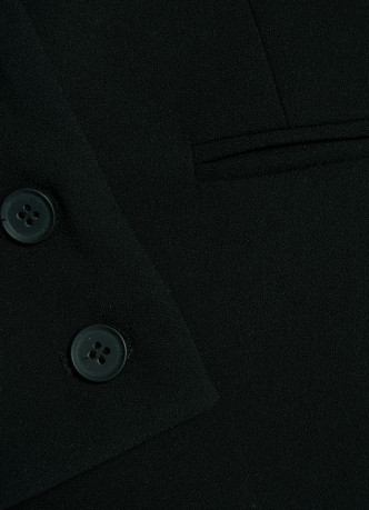 Жилет с ассиметричной застёжкой на пуговицы