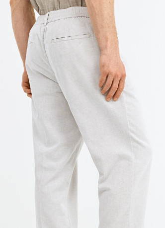 Брюки из текстурной ткани