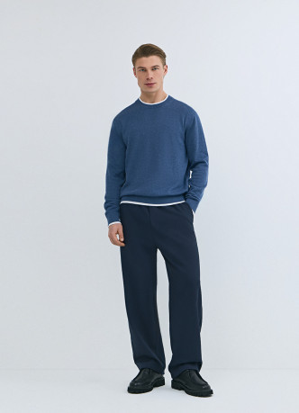 Джемпер с имитацией футболки