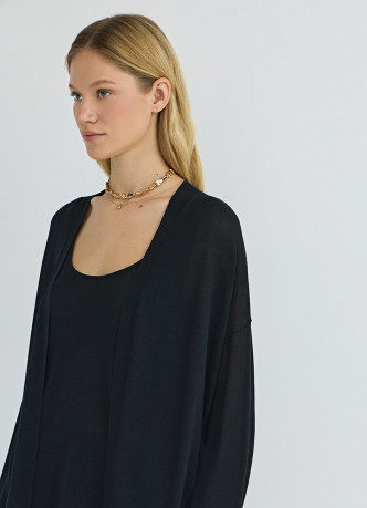 Удлиненный кардиган