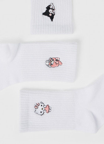 Носки Hello Kitty для девочек, 3 пары