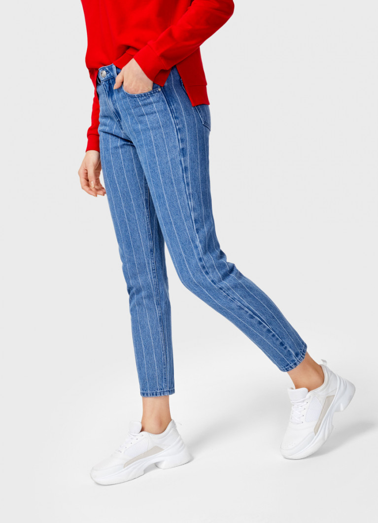 джинсы mom fit отзывы