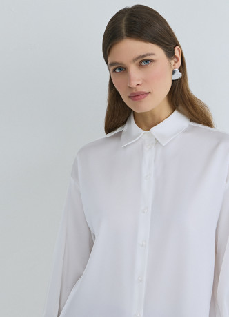 Блузка из сатина