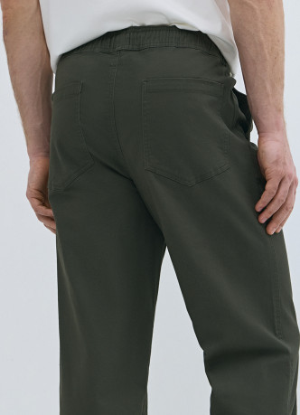 Базовые брюки из твила