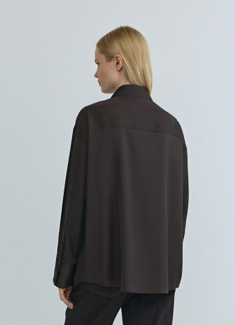 Блузка из сатина