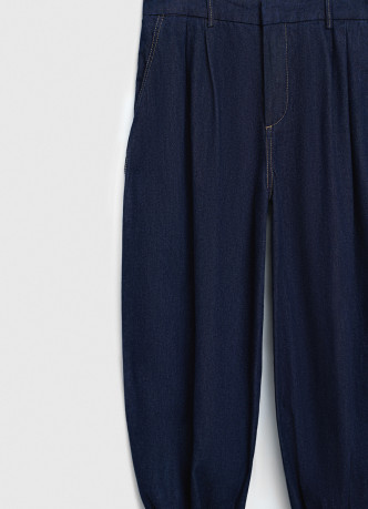 Джинсы алладины на высокой посадке