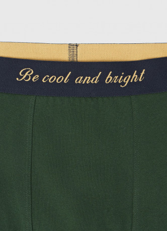 Трикотажные трусы-транки средней посадки