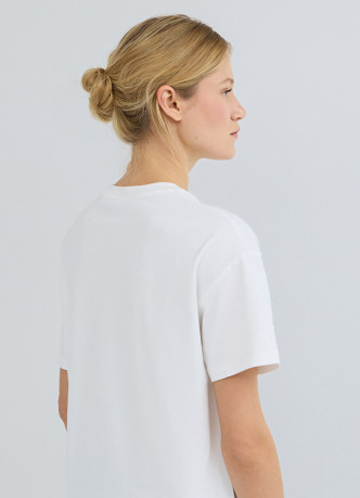 Футболка с цветочным принтом