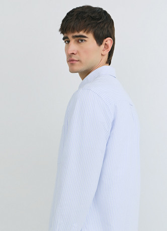 Рубашка из ткани оксфорд