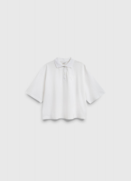 

Поло для девочек, Белый