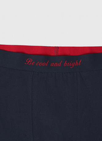 Трикотажные трусы-транки средней посадки