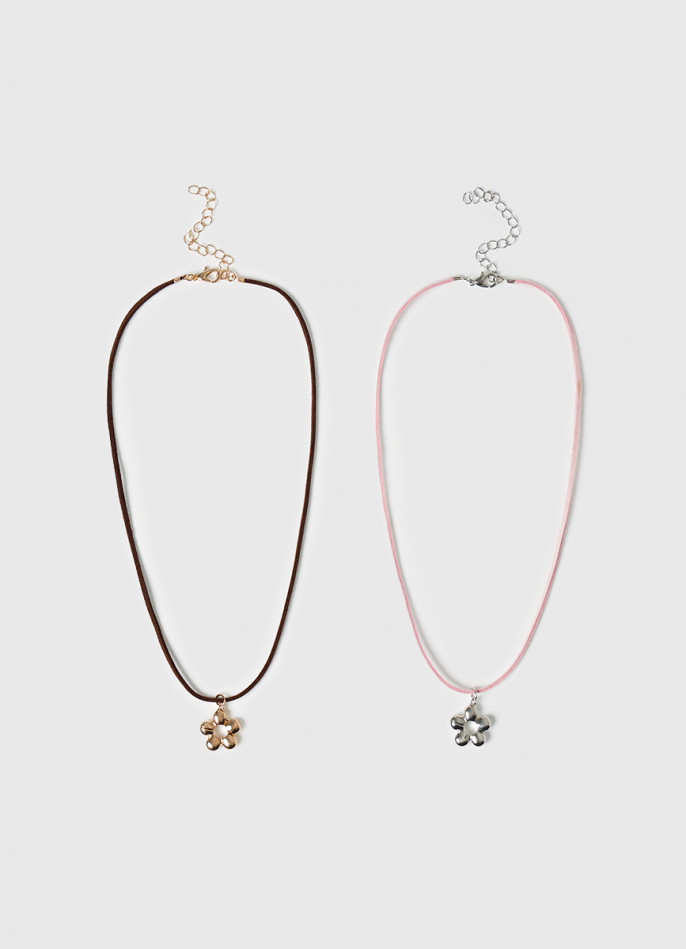 Ожерелье для девочек, 2 шт.