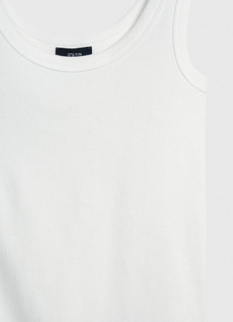 Базовая майка в рубчик