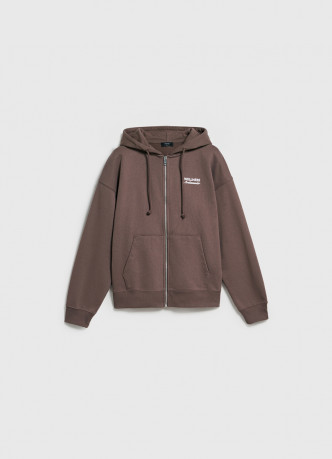 Толстовка на молнии с вышивкой