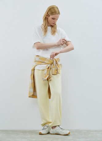 Футболка оверсайз с вышивкой