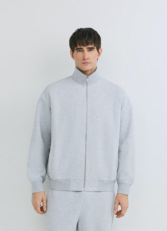 Куртка с воротником-стойкой