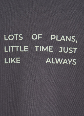 Худи с текстовым принтом