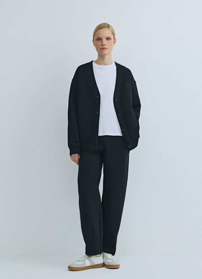 Брюки О-силуэта