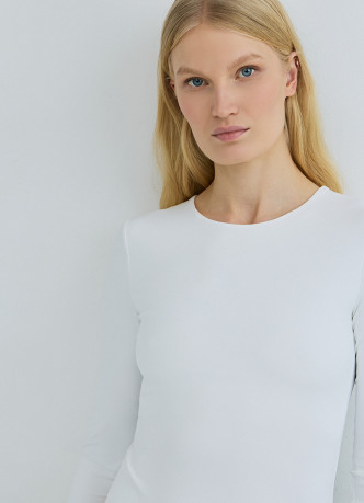 Боди с длинным рукавом