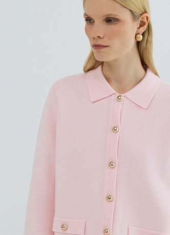 Кардиган на пуговицах