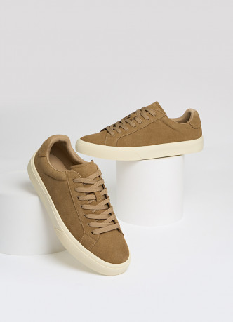 Кеды из искусственной замши