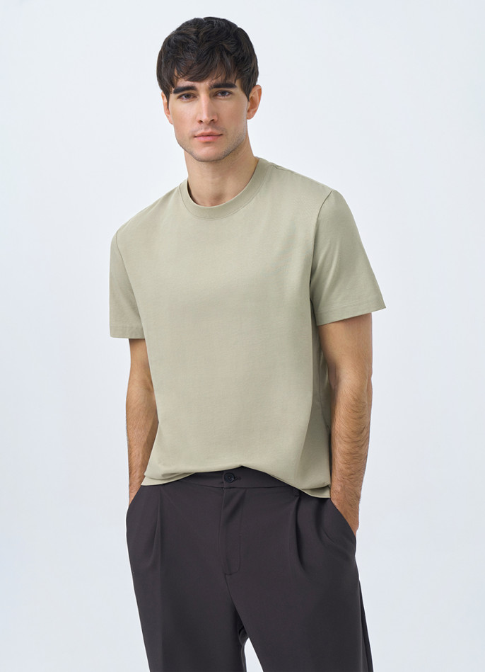 Базовая футболка из хлопка