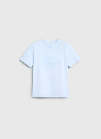 Футболка с принтом