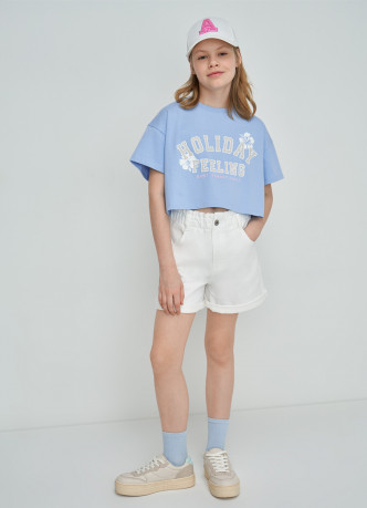 Футболка свободная для девочек