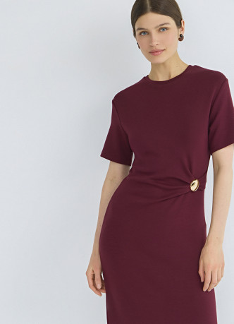 Платье-футболка с декором