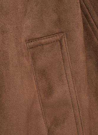 Бомбер из искусственной замши для мальчиков