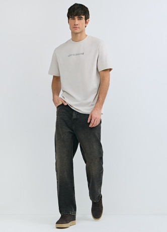 Футболка с текстовым принтом