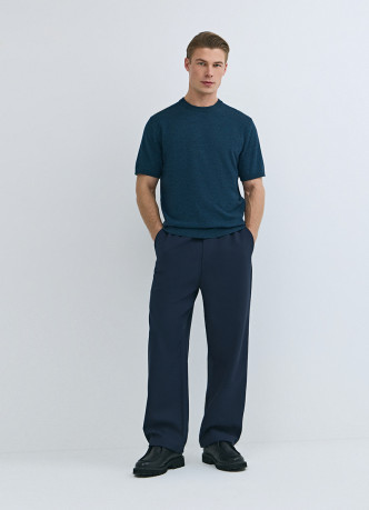 Широкие брюки на кулиске