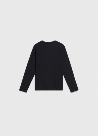 Лонгслив с имитацией футболки для мальчиков