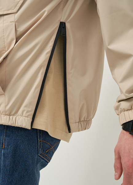 Куртка-анорак на флисовой подкладке, Бежевый O`Stin MJ667IO02-T2 - фото 7