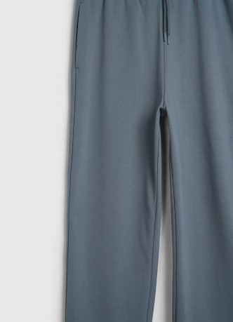 Трикотажные прямые брюки