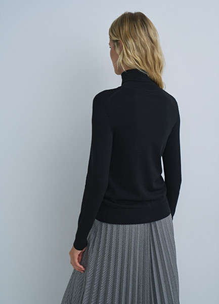 Базовая водолазка 30860570299 Черный, размер 52,42,44,46,50,48, фото 3