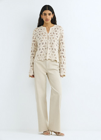 Кардиган кроше