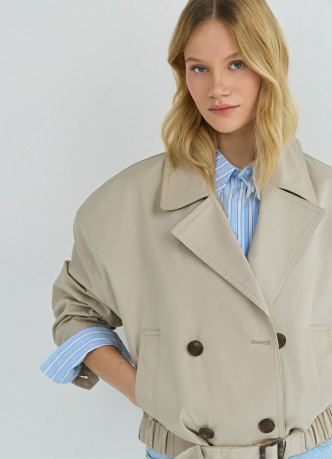 Укороченный тренч