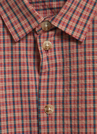 Рубашка из ткани с жатым эффектом для мальчиков